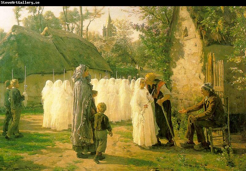 Jules Breton The Communicants